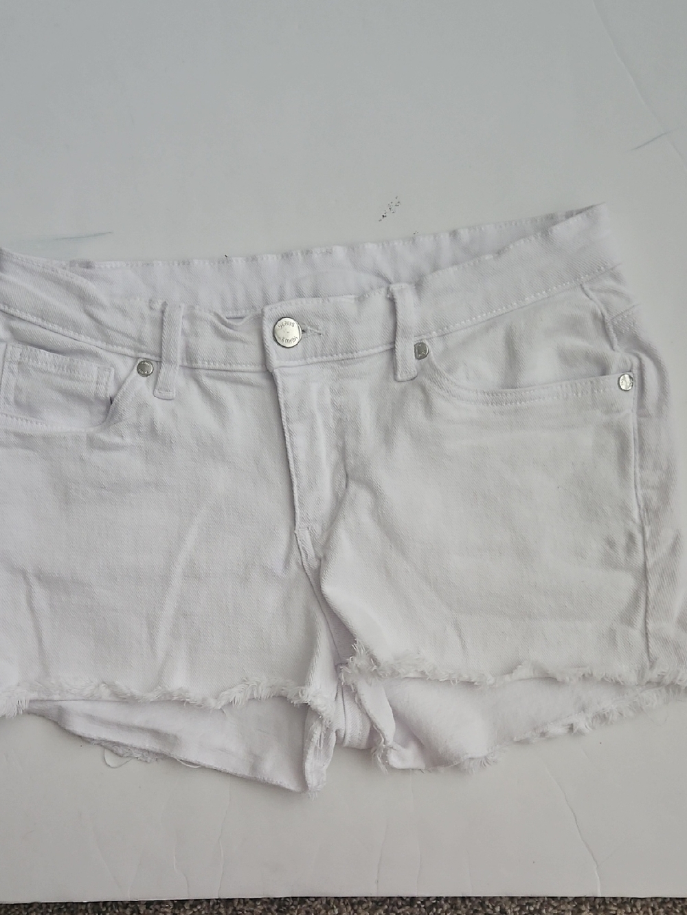 Venus Women's White Jean Shorts